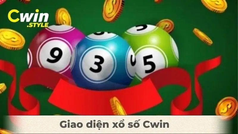 Giao diện xổ số Cwin với hình ảnh sắc nét và đẹp mắt