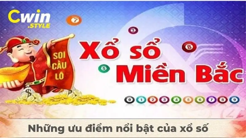 Những ưu điểm nổi bật của xổ số tại nhà cái Cwin