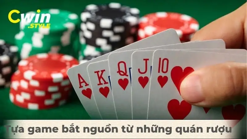 Tựa game bắt nguồn từ những quán rượu Mỹ